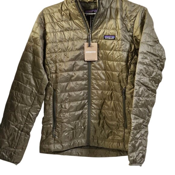 Patagonia Nano Puff Jacket for Men Small Sage Khaki 84212
